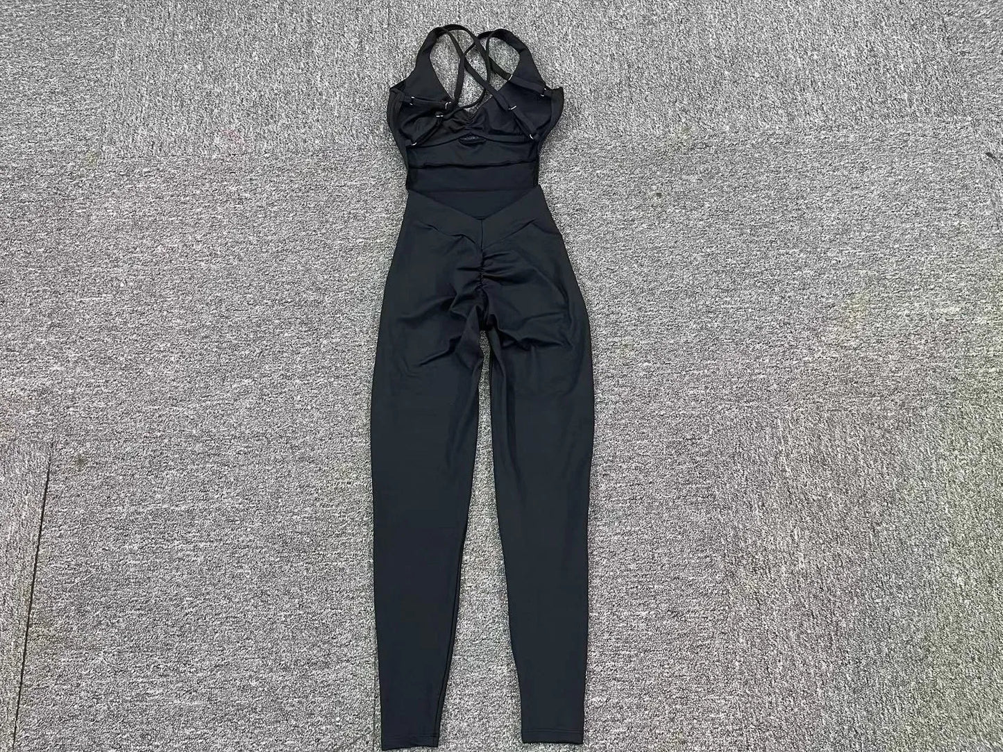 Combinaison de sport pour femme, push-up, gym, salopette de fitness 2025.