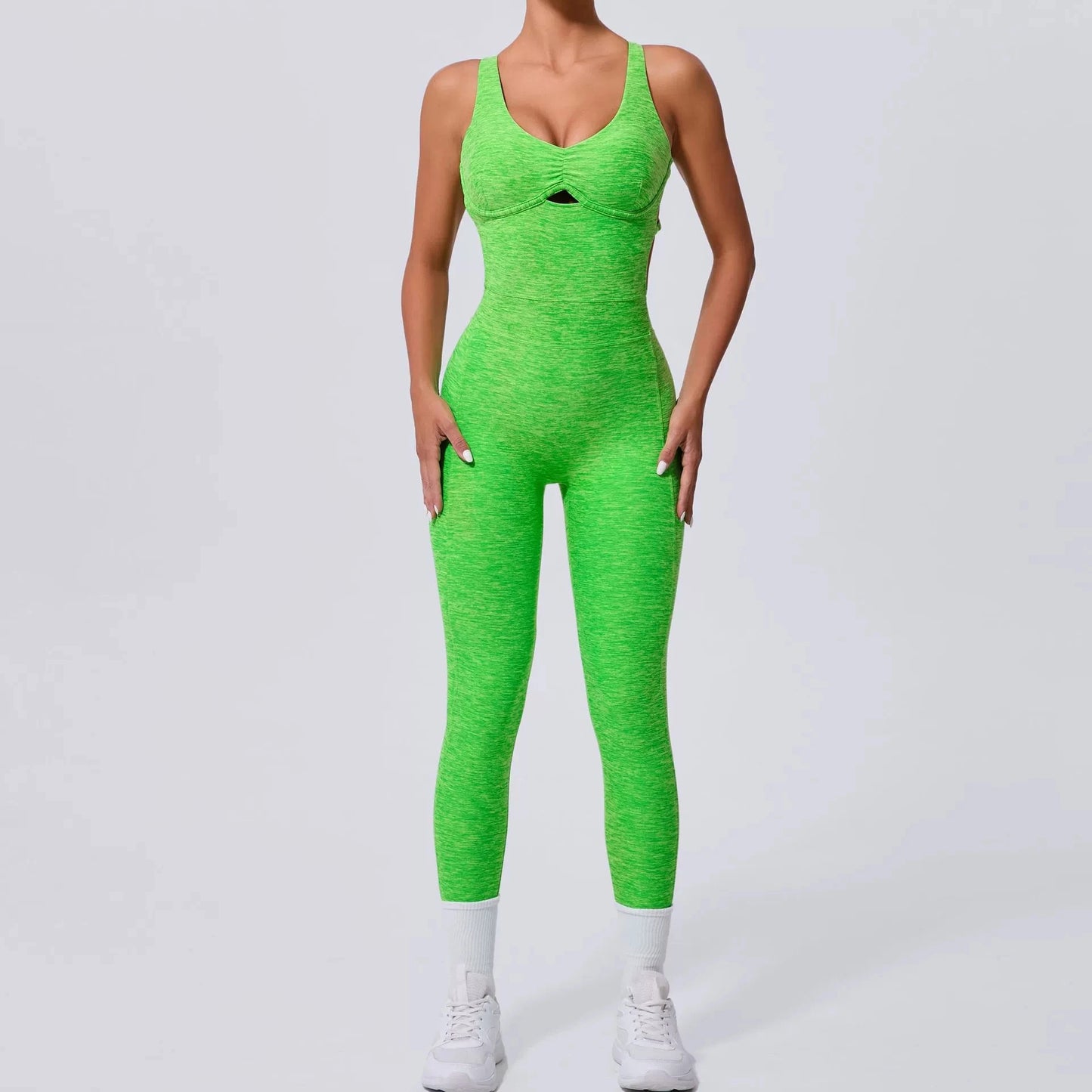 Combinaison de sport pour femme, push-up, gym, salopette de fitness 2025.