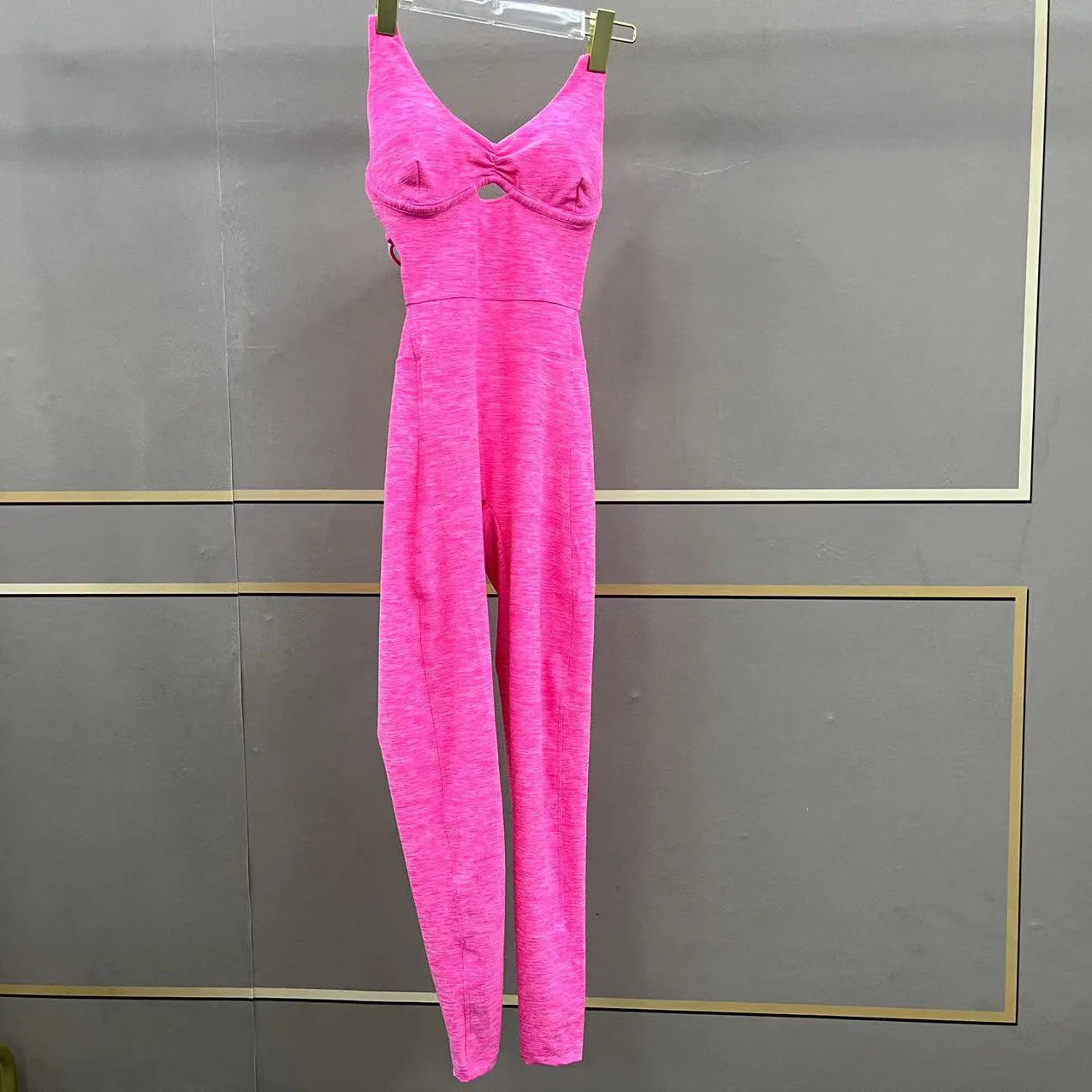 Combinaison de sport pour femme, push-up, gym, salopette de fitness 2025.