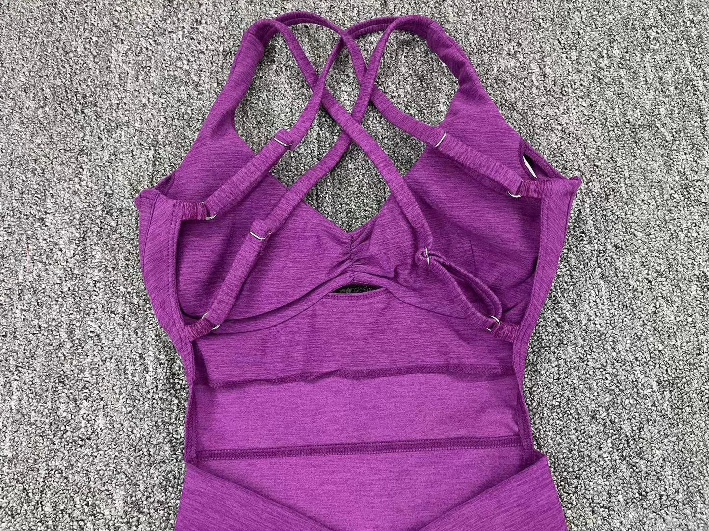 Combinaison de sport pour femme, push-up, gym, salopette de fitness 2025.