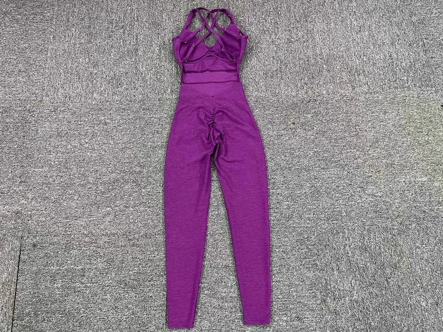 Combinaison de sport pour femme, push-up, gym, salopette de fitness 2025.