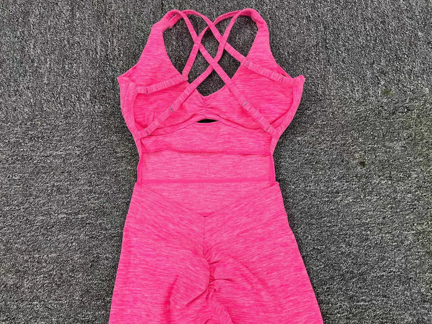 Combinaison de sport pour femme, push-up, gym, salopette de fitness 2025.