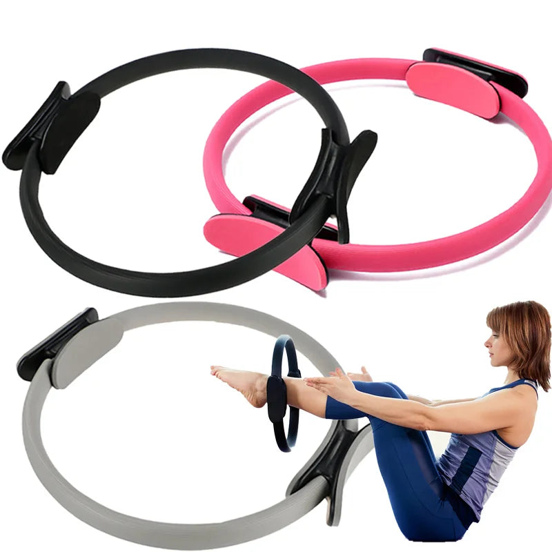 Anneau de Pilates pour tonifier les cuisses, les abdominaux et les jambes, entraînement de résistance, sport, fitness, yoga