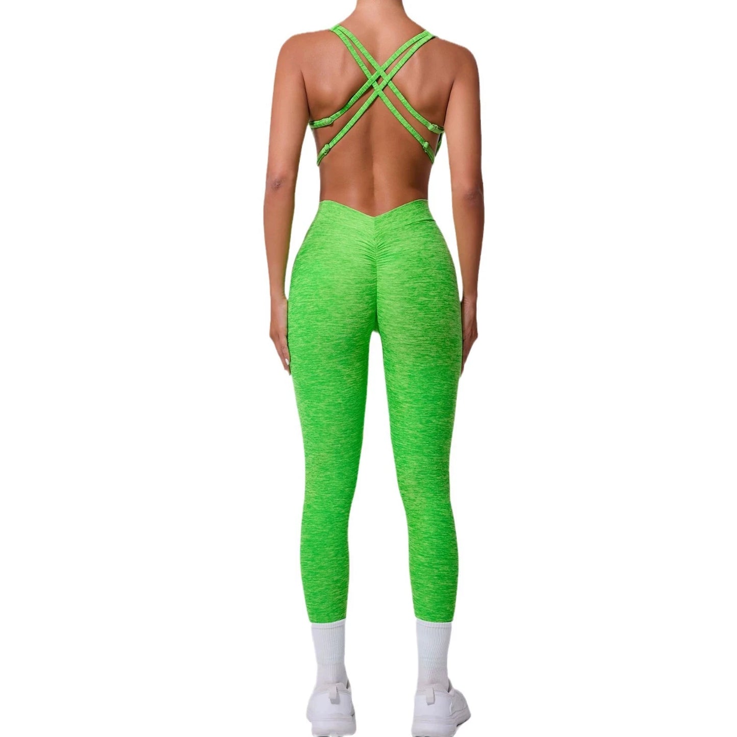 Combinaison de sport pour femme, push-up, gym, salopette de fitness 2025.