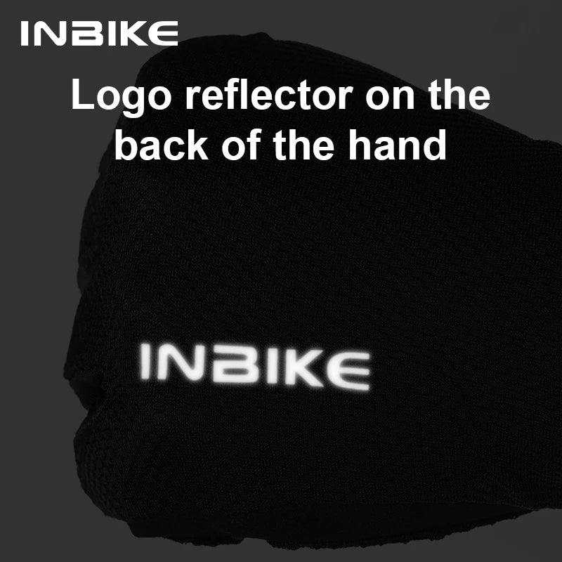 Gants de cyclisme INBIKE, mitaines d'été pour hommes et femmes, gants de VTT absorbant les chocs.