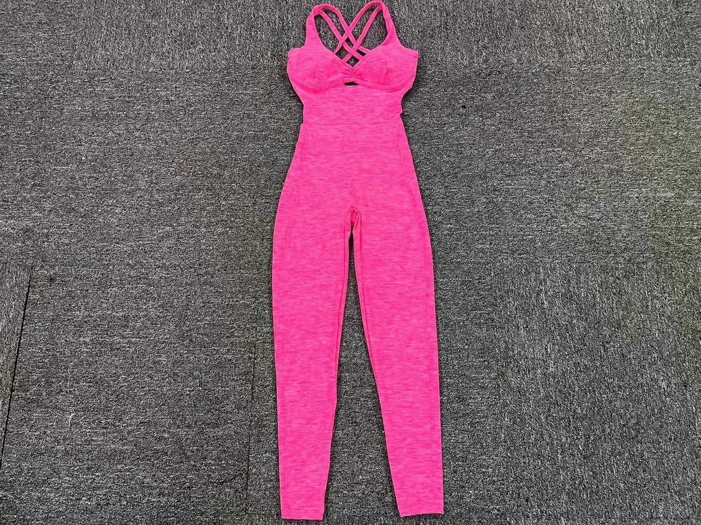 Combinaison de sport pour femme, push-up, gym, salopette de fitness 2025.