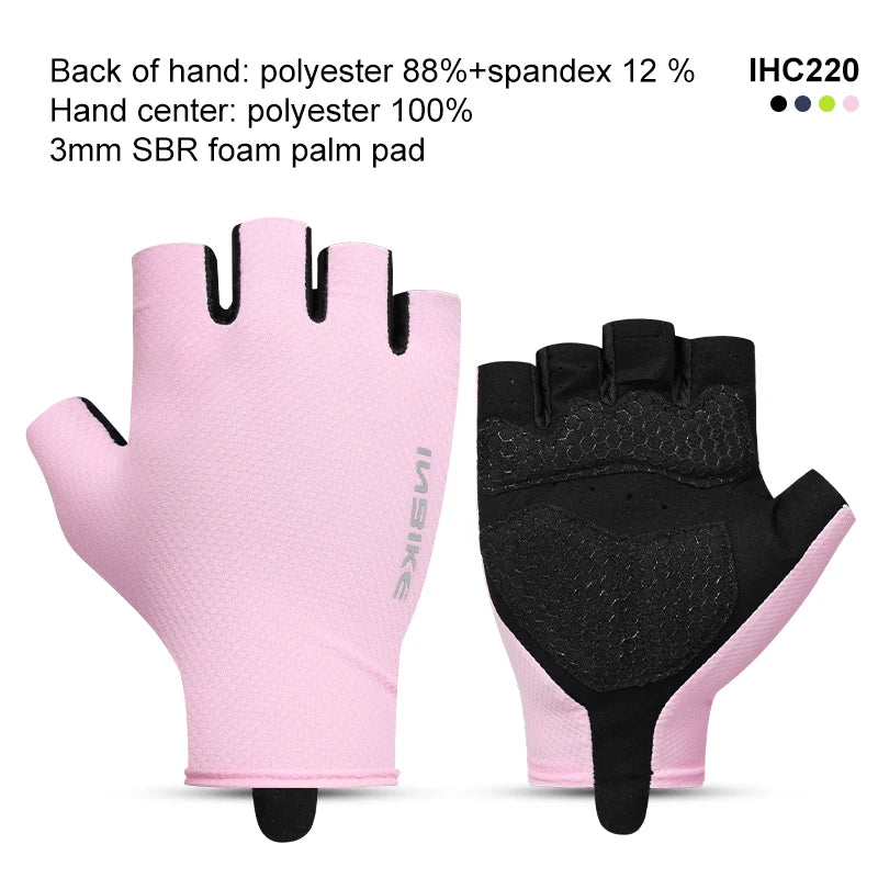 Gants de cyclisme INBIKE, mitaines d'été pour hommes et femmes, gants de VTT absorbant les chocs.