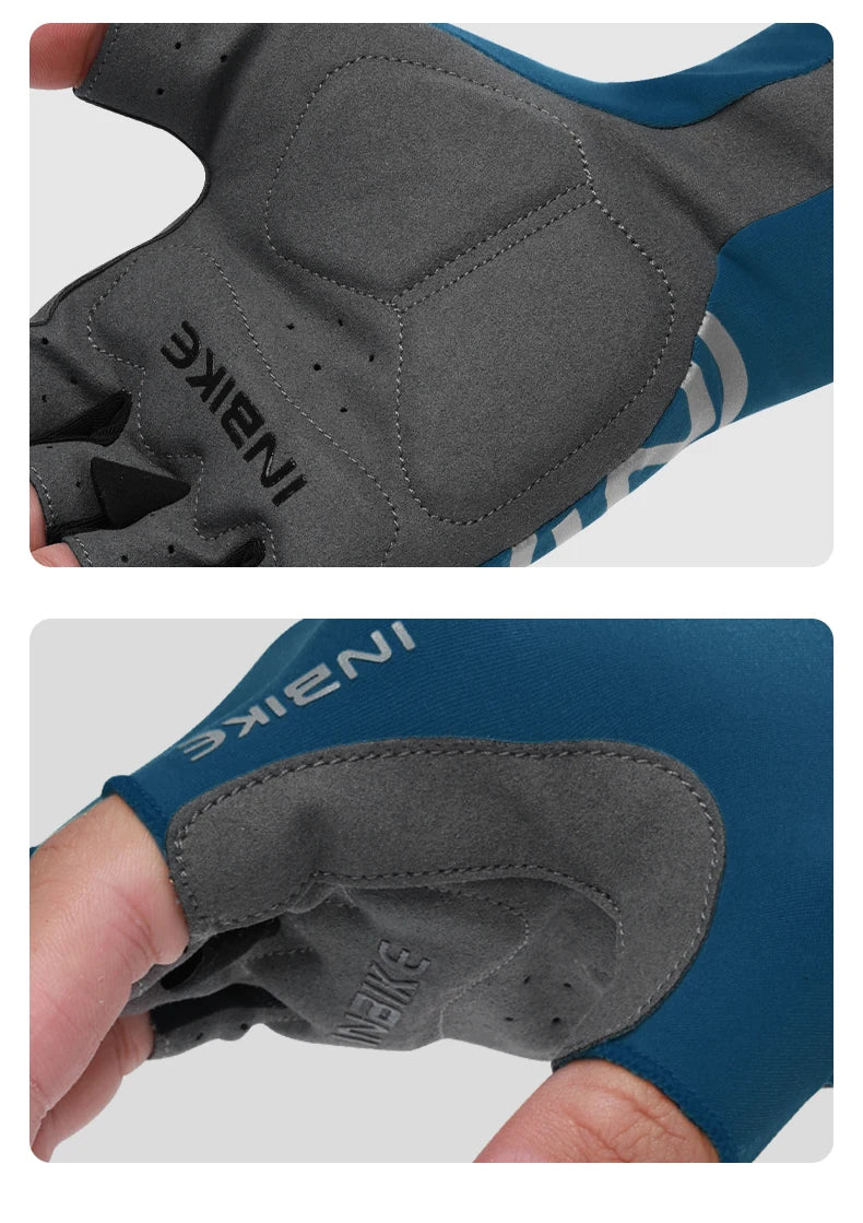 Gants de cyclisme INBIKE, mitaines d'été pour hommes et femmes, gants de VTT absorbant les chocs.