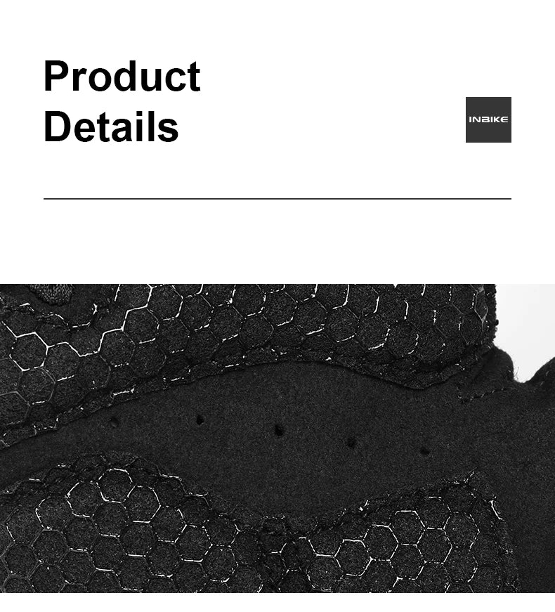 Gants de cyclisme INBIKE, mitaines d'été pour hommes et femmes, gants de VTT absorbant les chocs.