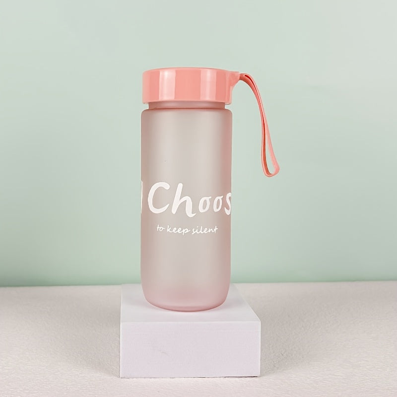 Bouteille portable écologique de 600 ml/20 oz sans BPA, grande capacité, en plastique, anti-fuite, pour le sport, avec couvercle, pour l'école, le sport.