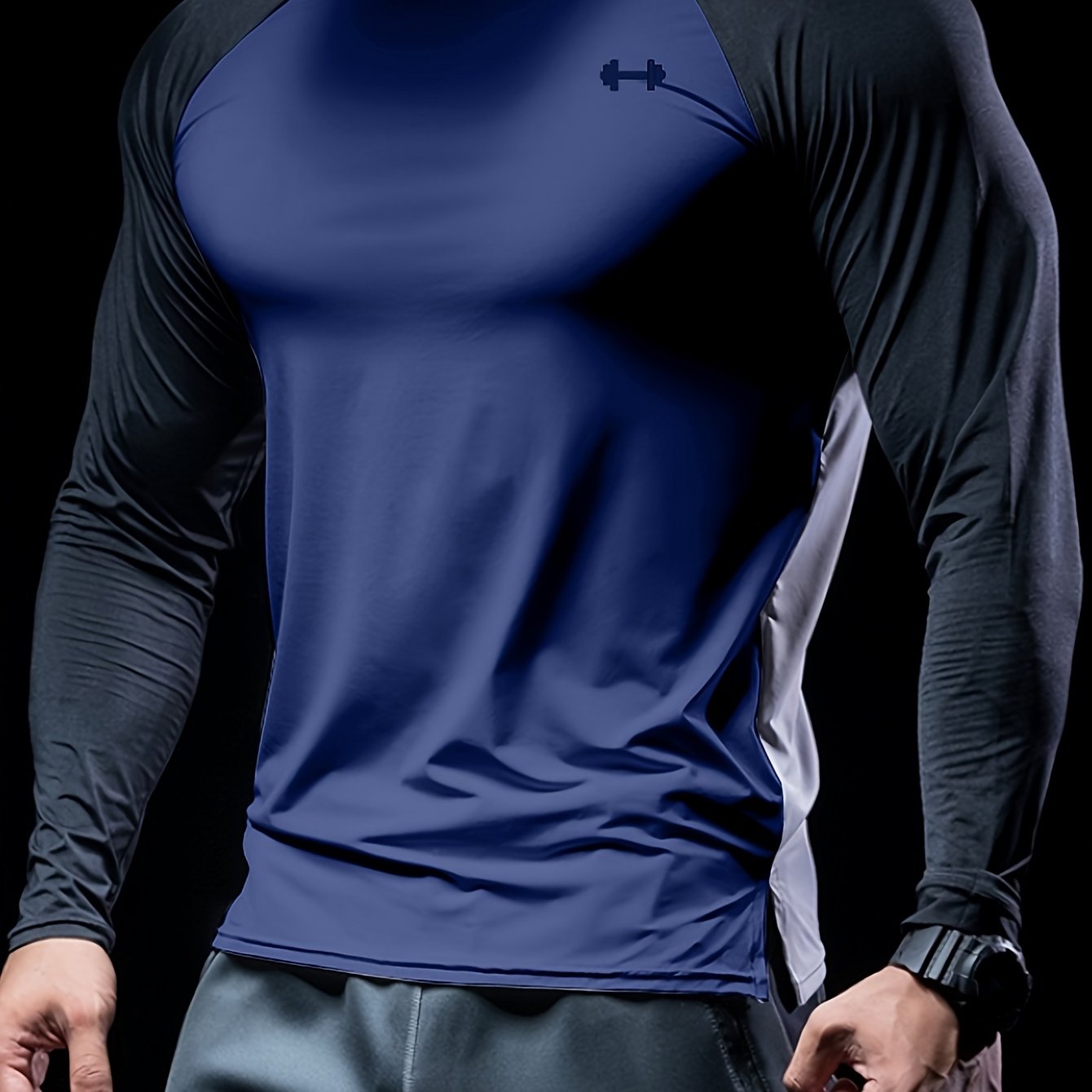 T-shirt athlétique de couleurs pour homme, coupe ajustée, respirant et compressif, haut confortable pour le sport d'été