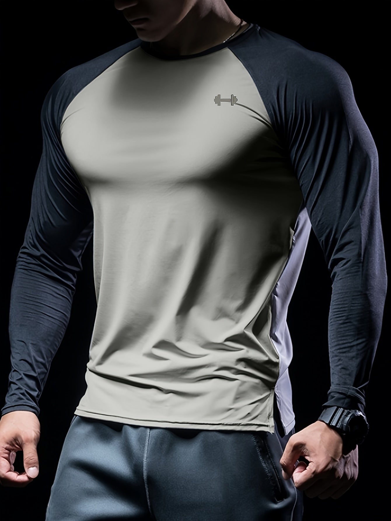 T-shirt athlétique de couleurs pour homme, coupe ajustée, respirant et compressif, haut confortable pour le sport d'été