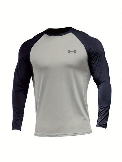 T-shirt athlétique de couleurs pour homme, coupe ajustée, respirant et compressif, haut confortable pour le sport d'été