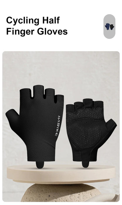 Gants de cyclisme INBIKE, mitaines d'été pour hommes et femmes, gants de VTT absorbant les chocs.