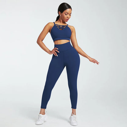 Ensemble de yoga 3 pièces pour femme, vêtements à manches longues, sweat à capuche.