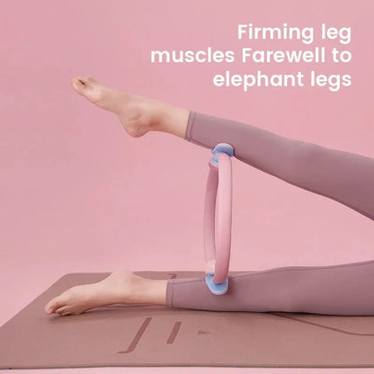 Anneau de Pilates pour tonifier les cuisses, les abdominaux et les jambes, entraînement de résistance, sport, fitness, yoga