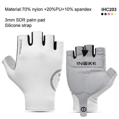 Gants de cyclisme INBIKE, mitaines d'été pour hommes et femmes, gants de VTT absorbant les chocs.