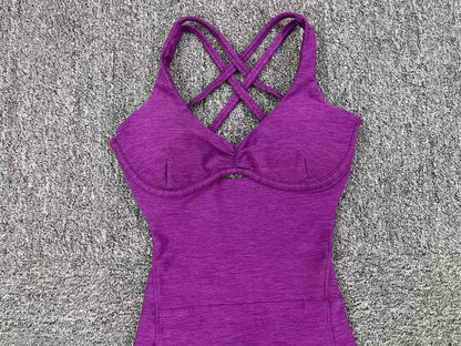 Combinaison de sport pour femme, push-up, gym, salopette de fitness 2025.