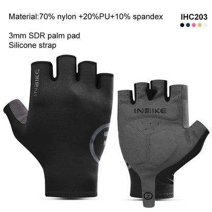 Gants de cyclisme INBIKE, mitaines d'été pour hommes et femmes, gants de VTT absorbant les chocs.