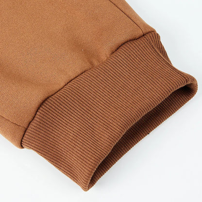 Pantalon de survêtement pour homme, poches latérales zippées, taille élastique, style sport décontracté, ample, fitness, gym