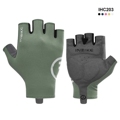 Gants de cyclisme INBIKE, mitaines d'été pour hommes et femmes, gants de VTT absorbant les chocs.