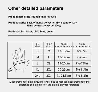 Gants de cyclisme INBIKE, mitaines d'été pour hommes et femmes, gants de VTT absorbant les chocs.