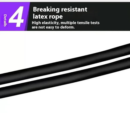 Kit de barre de Pilates pour le sport et le fitness, avec bande de résistance, corde de yoga et extracteur